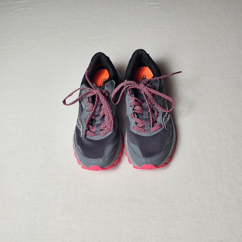 Saucony Excursion TR15 Womens Trail Running Shoes Grey Pink S10670-22 Size 9